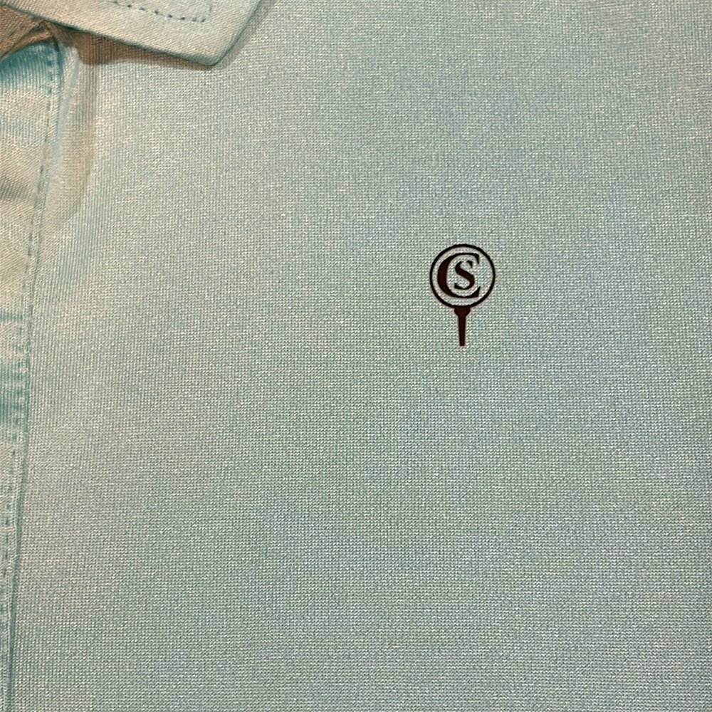 Construct Quick Dry Performance Teal Golf Polo Me… - image 5